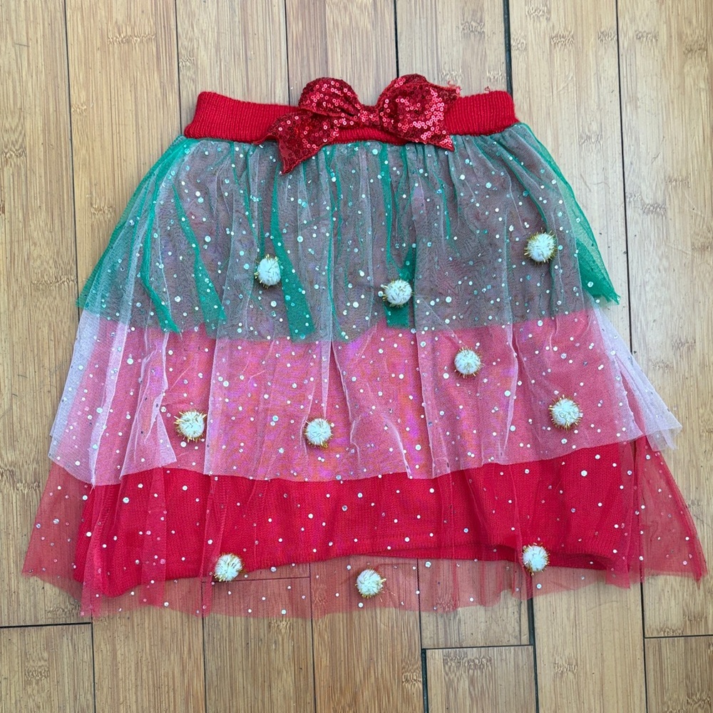 NWT Christmas Mini Skirt - S